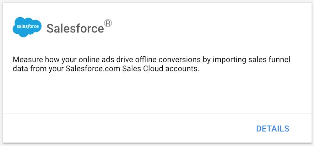 adwords salesforce