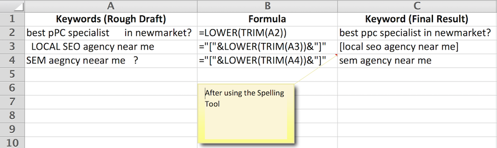 broad match type to phrase or exact match